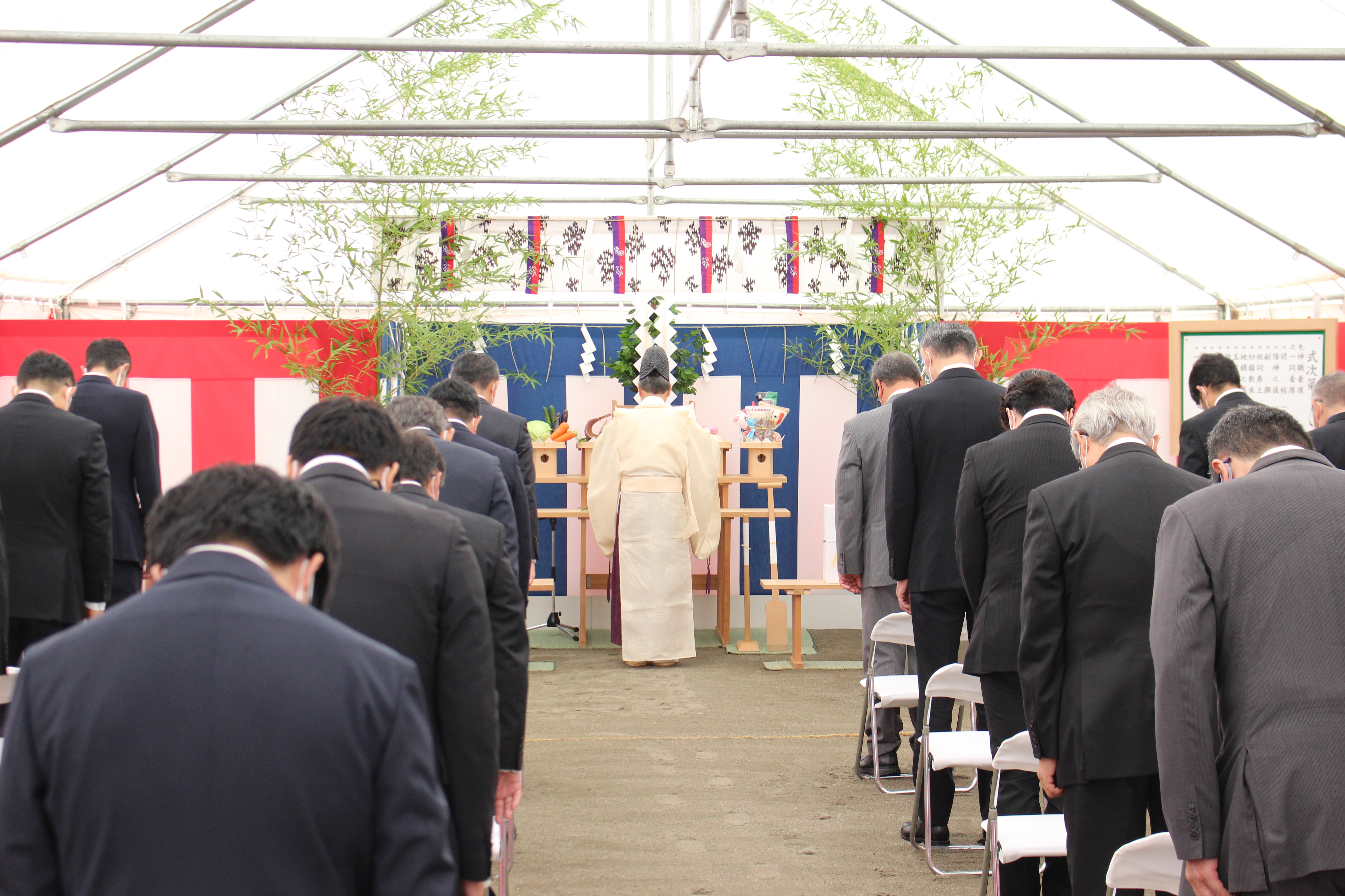 地鎮祭写真①